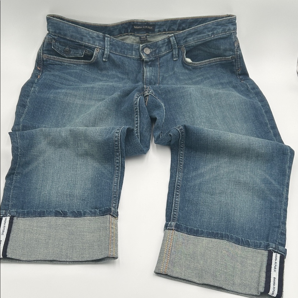 Banana Republic Factory Women's Medium Blue Straight Leg Jeans